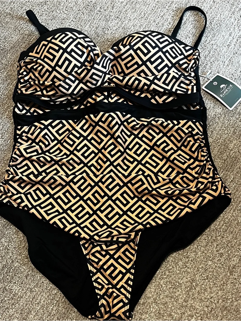 Push Up Wrap Front Swimsuit One Piece Tummy Control 2Xl 1285/bb2-2